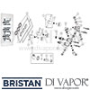 Bristan Prism 3 Shower 2 Outlet Diverter Stopcock Spare Parts